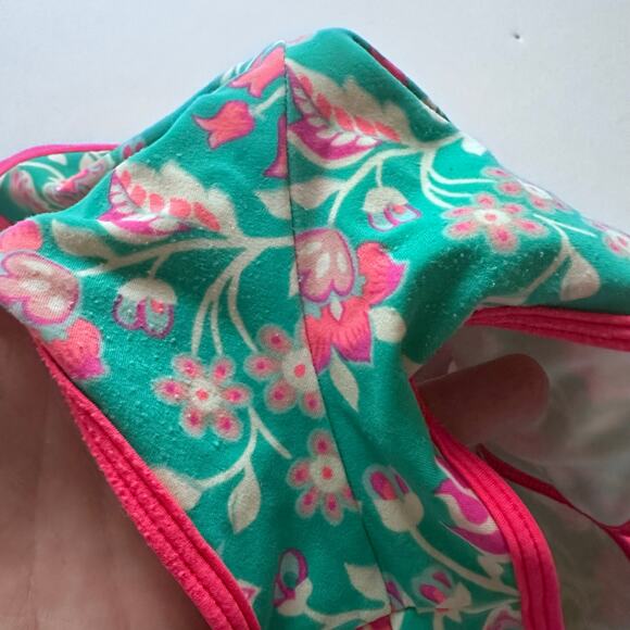 Mini Boden Patterned Swim Shorts - Picture 3 of 4